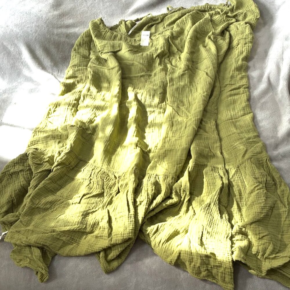 By Anthropologie Malika Gauze Dress XL NWT - Picture 4 of 4